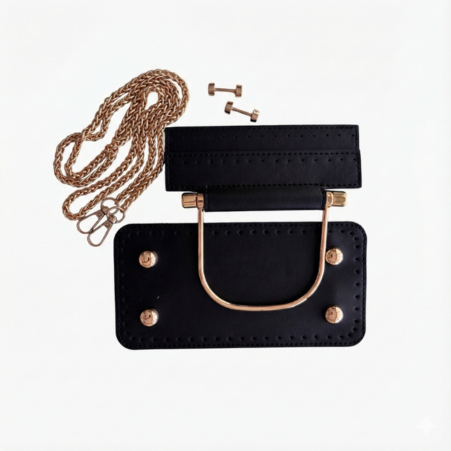 Deri Çanta Seti Valentino Model