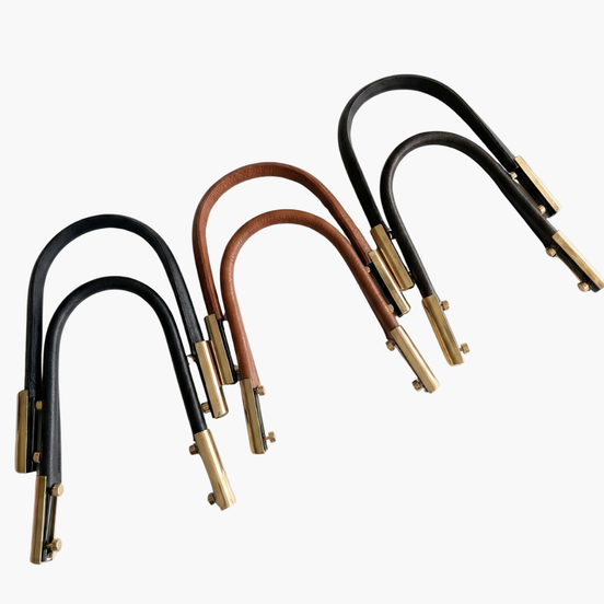 Metal Deri Kaplı Fendi Sap