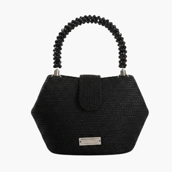 Kristal Taşlı Boncuklu Çanta Sapı