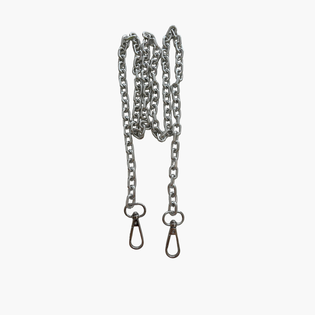 1 Meter Bag Strap Chain and 2 Almond Clasps
