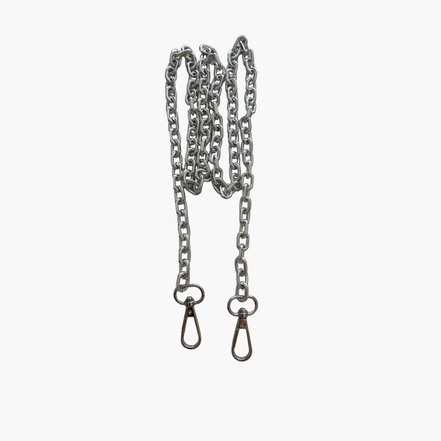 1 Meter Bag Strap Chain and 2 Almond Clasps
