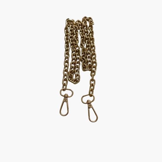 1 Meter Bag Strap Chain and 2 Almond Clasps
