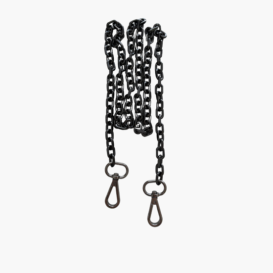 1 Meter Bag Strap Chain and 2 Almond Clasps

