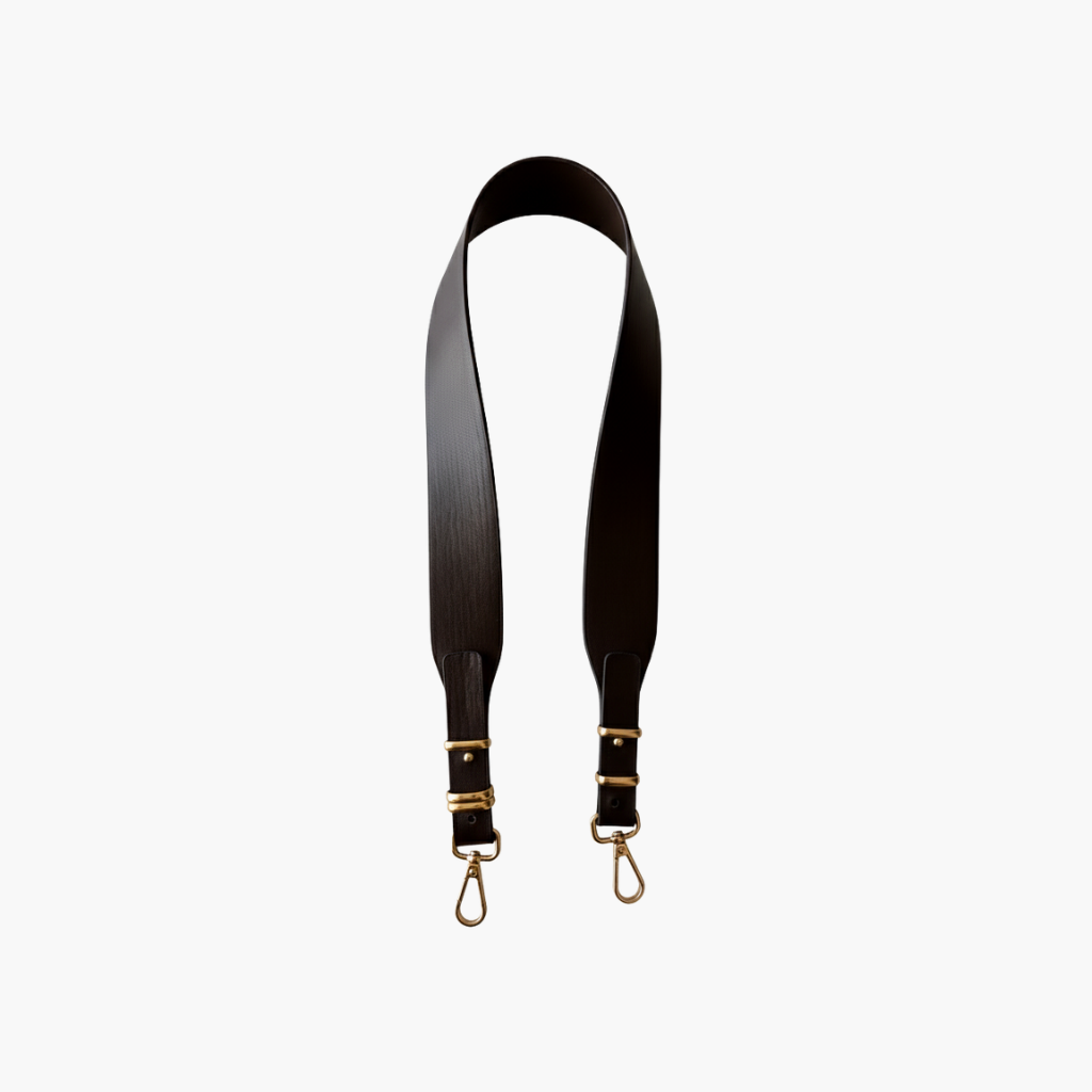 Laser-Cut Adjustable Leather Strap