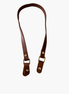 Leather Bag Strap with Screw Hooks 70 cm
