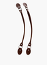 Tubular Bag Handle with Tabs (Set of 2) 55 cm