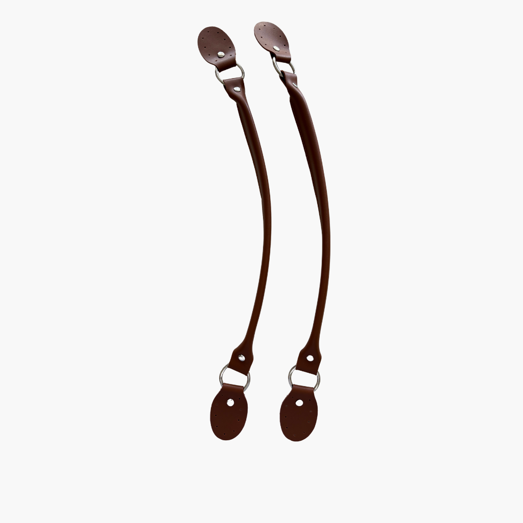 Tubular Bag Handle with Tabs (Set of 2) 55 cm