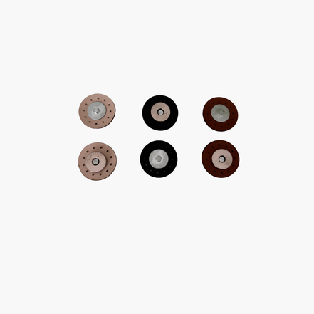 Leather Bag Magnetic Snap Set (2 Pieces)
