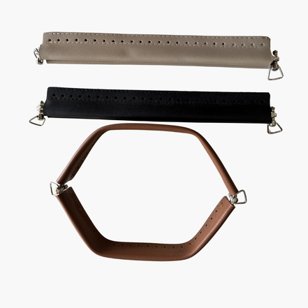 Leather Spring Bag Frame 30 cm