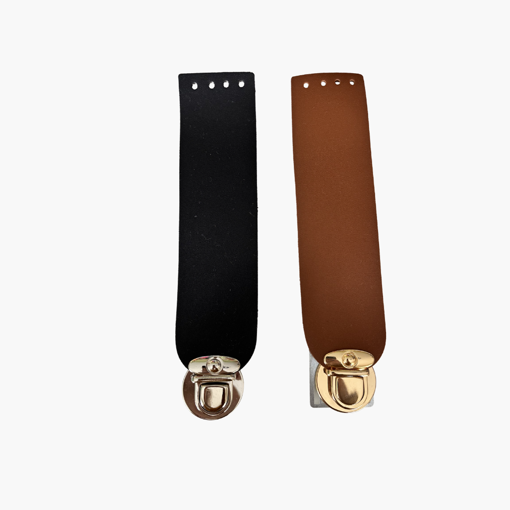 Magnetic Faux Leather Thick Bag Closure Clip