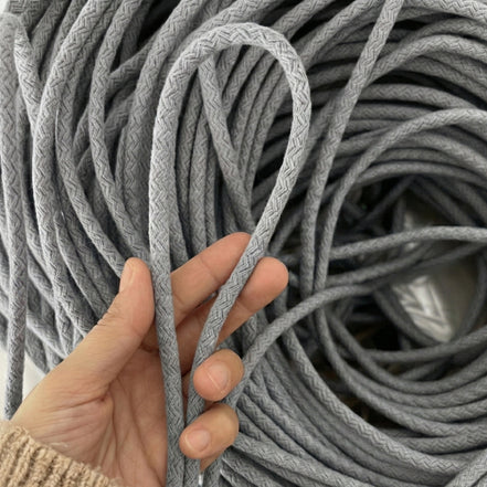 Jute Color 6-7 mm Cotton Cord Thread