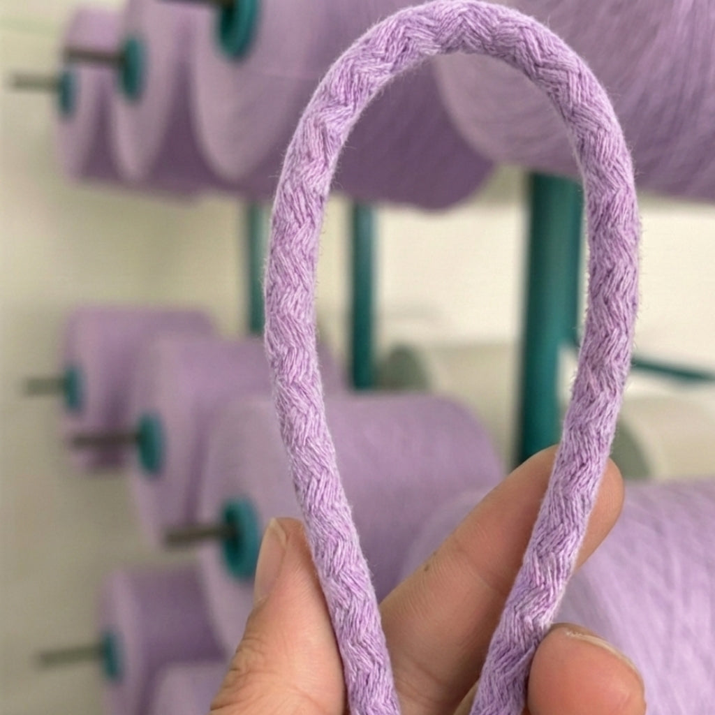 Jute Color 6-7 mm Cotton Cord Thread