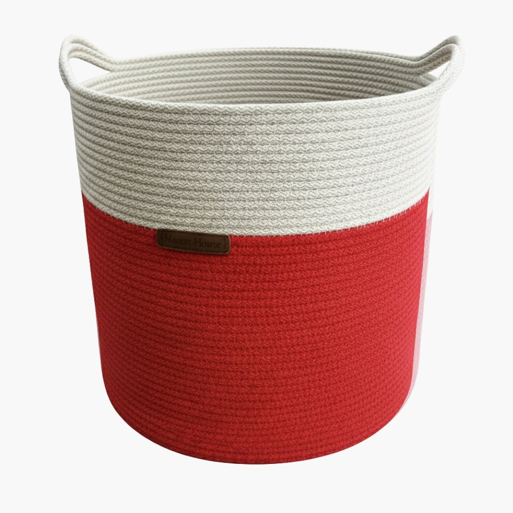 Kırmızı Renk 6-7 mm Pamuklu Kordon İp