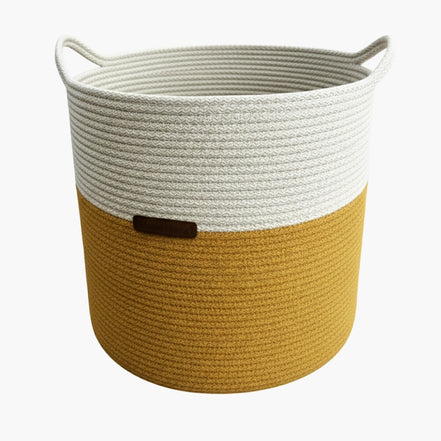 Hardal Sarı Renk 6-7 mm Pamuklu Kordon İp