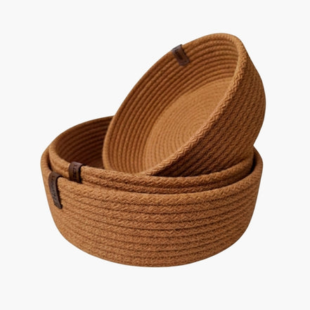 Taba Renk 6-7 mm Pamuklu Kordon İp