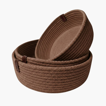 Kahverengi Renk 6-7 mm Pamuklu Kordon İp