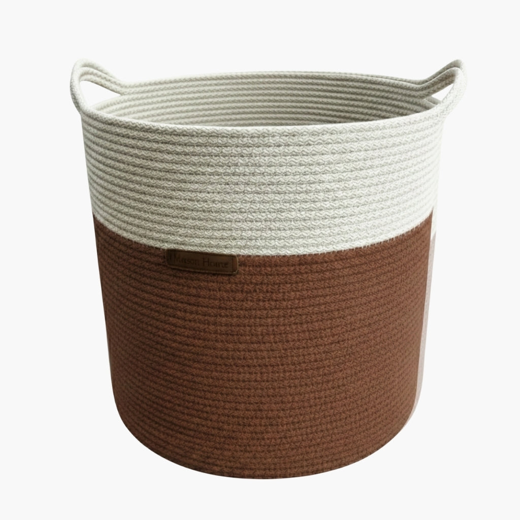 Kahverengi Renk 6-7 mm Pamuklu Kordon İp