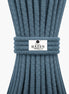 Indigo Renk 6-7 mm Pamuklu Kordon İp