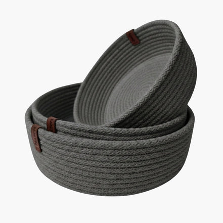 Füme Renk 6-7 mm Pamuklu Kordon İp