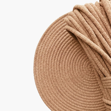 Nohut Bej Renk 6-7 mm Pamuklu Kordon İp