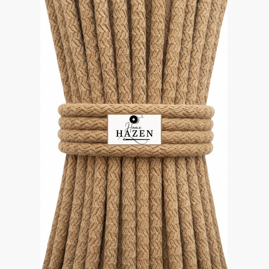 Nohut Bej Renk 6-7 mm Pamuklu Kordon İp