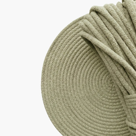 Fıstık Yeşili Renk 6-7 mm Pamuklu Kordon İp