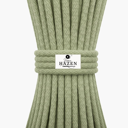Fıstık Yeşili Renk 6-7 mm Pamuklu Kordon İp