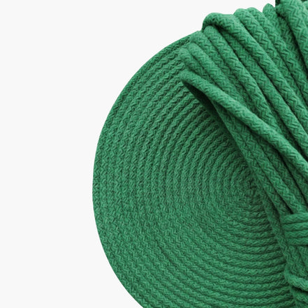 Çam Yeşili Renk 6-7 mm Pamuklu Kordon İp