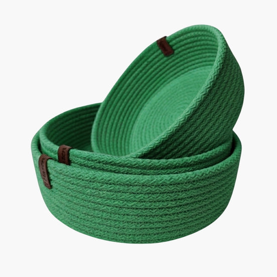 Çam Yeşili Renk 6-7 mm Pamuklu Kordon İp