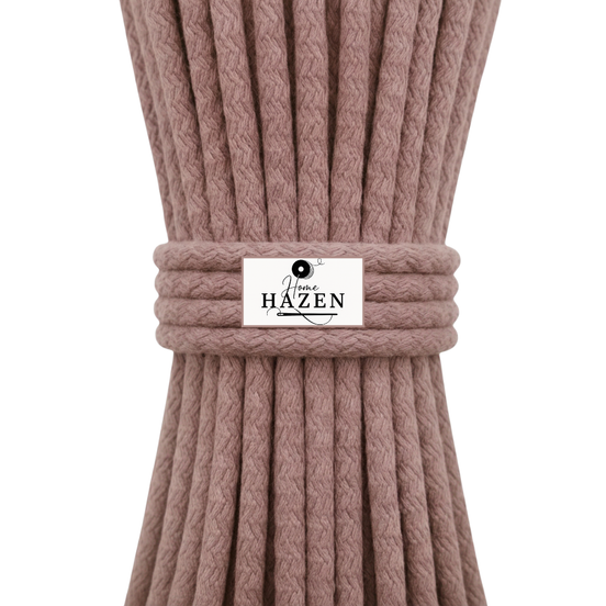 Latte Color 6–7 mm Cotton Cord Rope