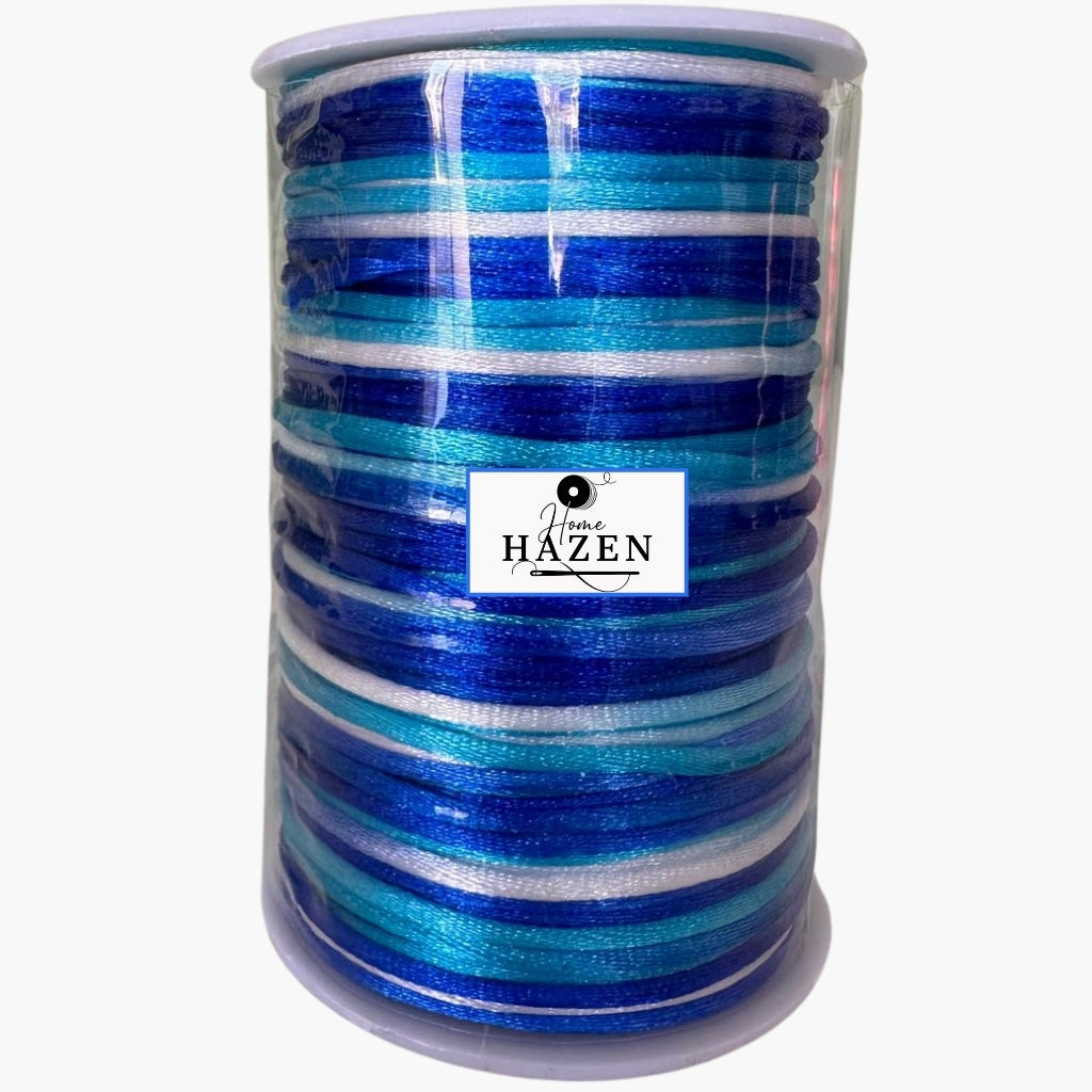Mavi Ebruli Floş İp (Sıçan Kuyruğu) – 2 mm 100 Metre