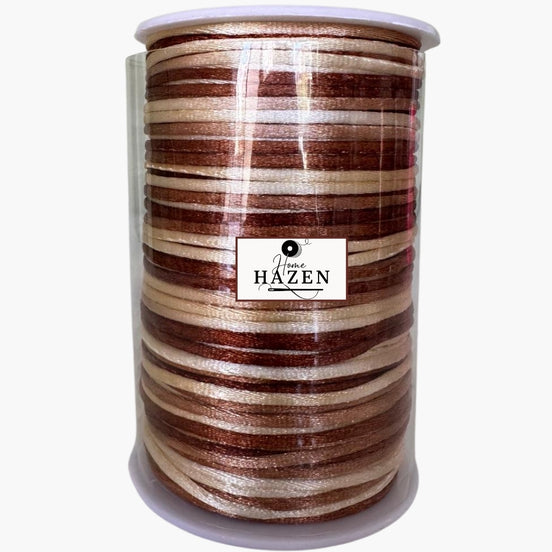 Kahverengi Ebruli Floş İp (Sıçan Kuyruğu) – 2 mm 100 Metre