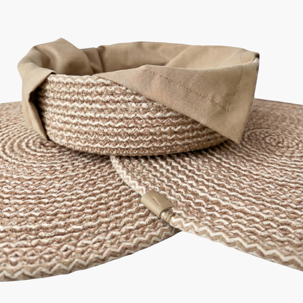 Jüt-Ekru Renk 6-7 mm Kırçıllı Pamuklu Kordon İp