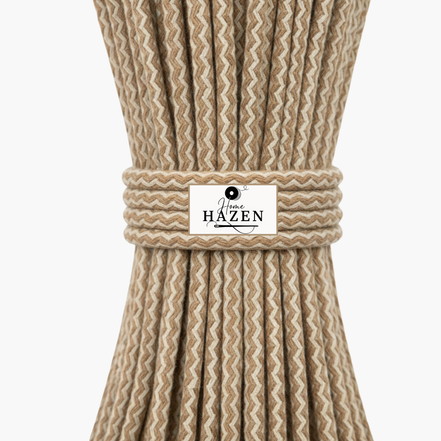 Nohut Bej-Ekru Renk 6-7 mm Kırçıllı Pamuklu Kordon İp