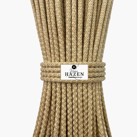 Kırçıllı Sarı Renk 6-7 mm Polyester Kordon İp