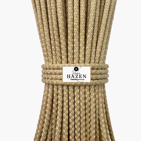 Kırçıllı Sarı Renk 6-7 mm Polyester Kordon İp