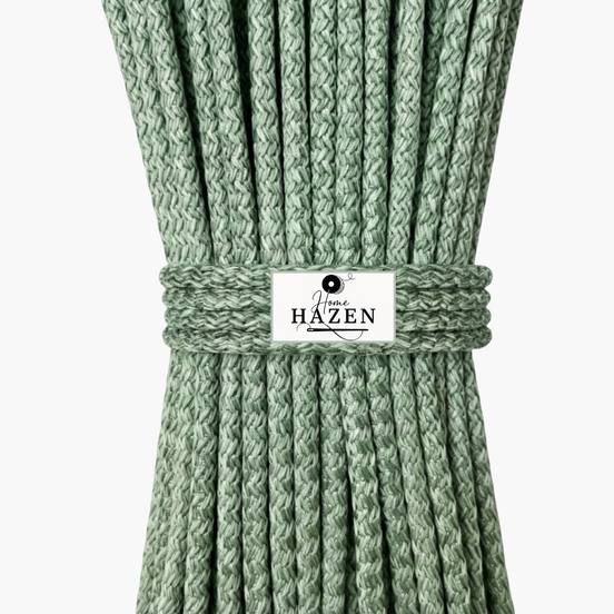 Kırçıllı Yeşil Renk 6-7 mm Polyester Kordon İp