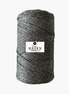 Gümüş Renk 2 mm Simli Polyester Makrome İp