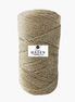 Sarı Renk 2 mm Simli Polyester Makrome İp