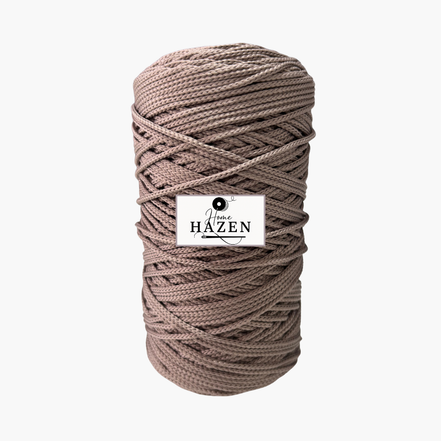 Vizon Renk 2,5 mm Polyester Makrome İp