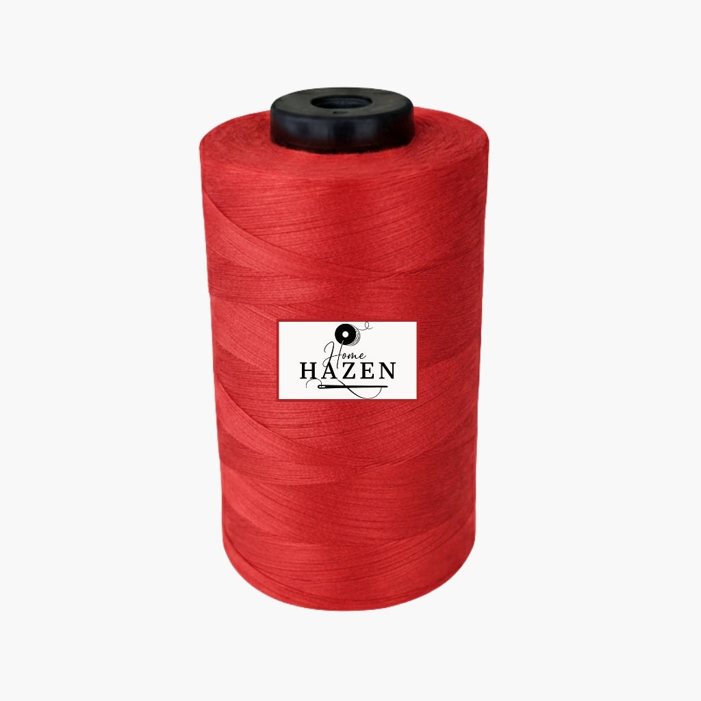Kırmızı Renk 120 Numara Dikiş İpi 5000 Metre