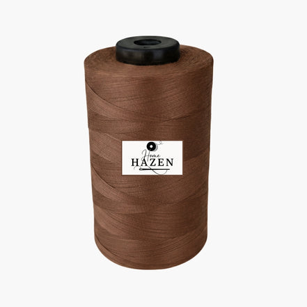 Kahverengi Renk 120 Numara Dikiş İpi 5000 Metre