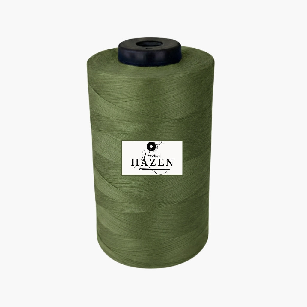 Haki Yeşili Renk 120 Numara Dikiş İpi 5000 Metre