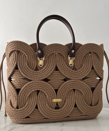 Ringed Cord Handbag